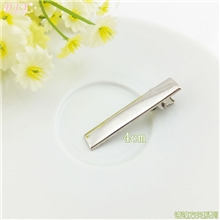 4cm-批发DIY发夹配件,鸭嘴夹手工材料方夹发饰发夹小饰品