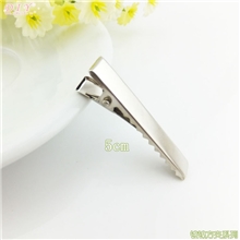 批发尖嘴夹,方夹,发卡,DIY手工材料五金发夹配件鸭嘴夹4.5cm-0709