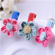 E019百搭服饰发饰发夹热销圆点发饰儿童发饰