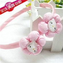 T052儿童饰品发饰韩版儿童发箍小饰品配饰凯蒂猫