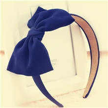 新款时尚韩版蝴蝶结发饰头饰韩版布艺光面头箍发夹发卡