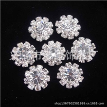 钻扣批发，水钻钻扣，扣饰，diy水钻钻扣