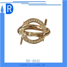 【荣达发五金】专业生产高质量金属扣饰单鞋鞋扣爆款4842