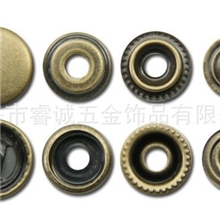 RC-【厂家直销】15mm(201)优质青古铜大白扣可配打模五金箱包扣