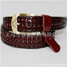 供应金皇苹爆款编织皮带.寸三仿皮韩版休闲皮带.男士皮带.12起批