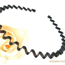 2元店货源TG017日韩国明星最爱男女通用波浪形发箍头箍11g