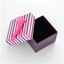 供应精美小礼品盒韩版可爱小蝴蝶结胸针项链吊坠首饰盒批发