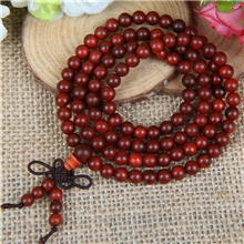 厂家直销特价批发科特迪瓦小叶紫檀0.6cm科檀6mm*108念珠手链佛珠