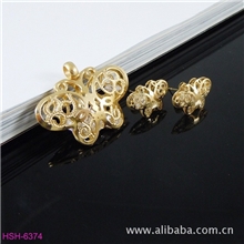 厂家直销不锈钢饰品锆石耳钉吊坠套装批发