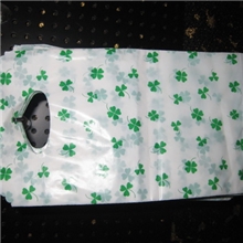 四叶草图案胶袋幸运草PP胶袋小饰品礼品袋环保加厚每包100个装