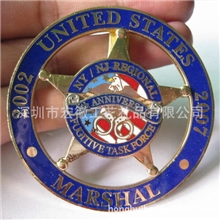订做部队勋章、外贸金属警徽