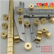 批发8mm黄铜桶珠念珠纯铜筒珠DIY藏式佛珠配件藏饰密宗散珠供应