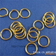 DIY饰品配件饰品材料金色铁圈开口圈饰品圈