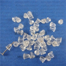 DIY饰品配件饰品材料4mm橡胶耳塞透明耳塞18元1万个