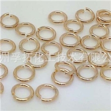 DIY饰品配件批发首饰金属配件5MMC圈持久保色防过敏