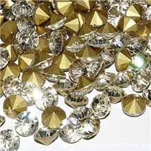 厂家批发优质国贸A钻高档首饰饰品配件白钻SS23尖底水钻