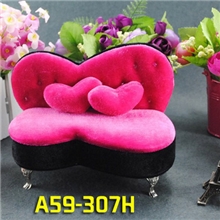 特价可爱公主沙发首饰盒饰品收纳盒情人节婚庆礼品A59-307H