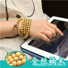 老料金丝楠木108颗8MM佛珠手链男女款手链情侣款小清新饰品手串