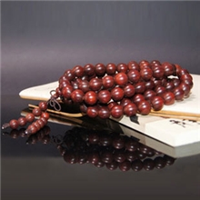 老料印度小叶紫檀手串红木檀木佛珠108保平安转运6mm手链