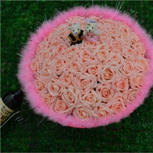 代理加盟卡通花束婚礼送花七夕情人节礼物送女友礼物混批