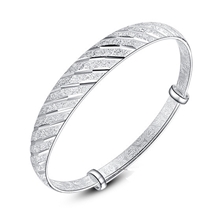 流星雨手镯保色镀银复古时尚饰品批发百福镯民族风推拉口手环