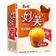 192g康师傅妙芙欧式蛋糕奶油味