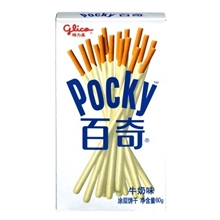 60g格力高百奇牛奶味