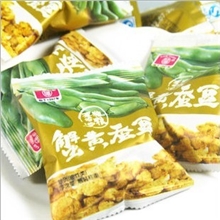江西特产甘源韩式蟹黄蚕豆片蟹黄蚕豆迷你小包装一箱10斤