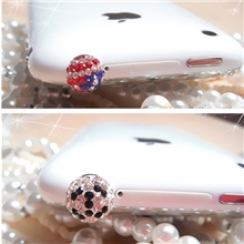 10mm半球满钻防尘塞钻球防尘塞韩国防尘塞批发