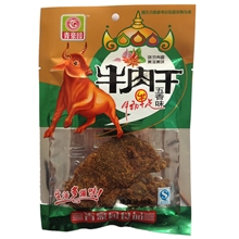 休闲食品风干牛肉干批发
