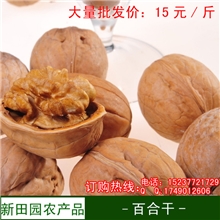 【乡村情缘】干果薄皮核桃有机核桃陕西核桃批发个大仁饱满
