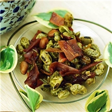 【四季屋】特产零食笋丝花生豆厂家直供5kg