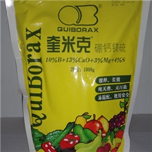 奎米克给作物补给微量元素