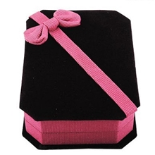 高档植绒项链手链盒礼品盒水晶饰品包装盒首饰盒厂家直供