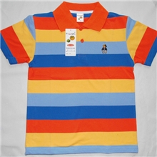 现货另可定做条纹童t恤经典永不过时纯棉面料正品彩条童T恤