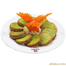 绿茶佛饼/冷冻油炸食品/速冻糕点酒店休闲食品供应