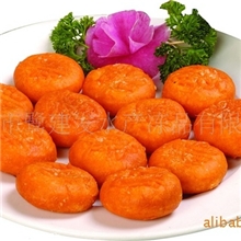 速冻南瓜饼/茶点小吃速冻食品/速冻糕点休闲食品/冷冻酒店食品