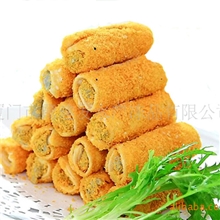 供应绿茶芋卷/速冻茶点小吃/油炸食品系列