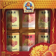 怡诚瑶柱丝礼盒劲辣啖啖香干贝丝青岛海鲜海产即食6盒/箱