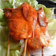烤鱼排串串类食品