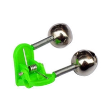 渔记小配件钓鱼铃铛钓铃渔铃报警器双鱼铃鱼竿报警器鱼具