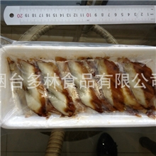 厂家直销冷冻水产品多林寿司鳗鱼片蒲烧烧烤调味鳗鱼片