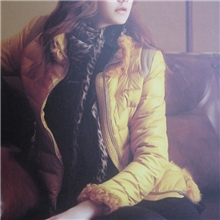 品牌折扣女装批发分份【歌芙妮】2012年羽绒芙整单库存批发处理