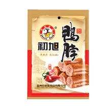 温州特产初旭辣味香辣鸭脖初旭休闲装鸭脖100g独立休闲小包装