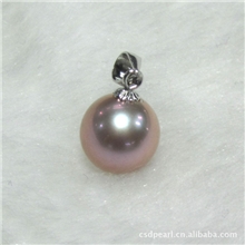 【诸暨珍珠】特价供应AA级10-11mm天然淡水半孔裸珠批发