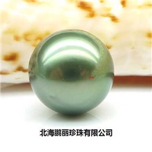 批发供应大溪地黑珍珠13～14mm（图）