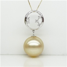 【优质直销】供应13~14成品珍珠吊坠（图）