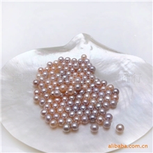 《精品》天然珍珠|4-5MM圆形AAA级天然淡水颗粒珍珠FX11-YT4045