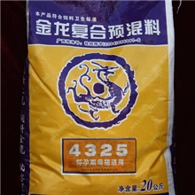 猪饲料-T4325怀孕母猪预混料