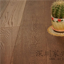 烟熏小拉丝橡木多层木地板、深圳实木地板工厂、欧式古典地板